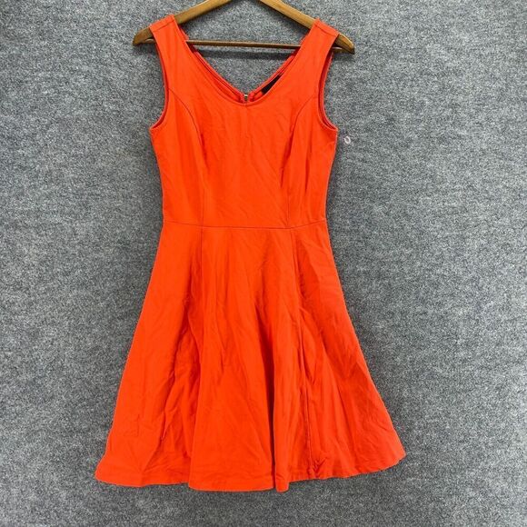 Cynthia Rowley Dresses & Skirts - Cynthia Rowley Dress Women S Small Red Sheath Midi Zipper V-Neck Sleeveless